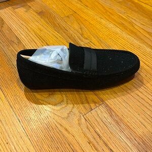 NWT Aldo Onorien Men’s Loafers Black Sparkle NWT